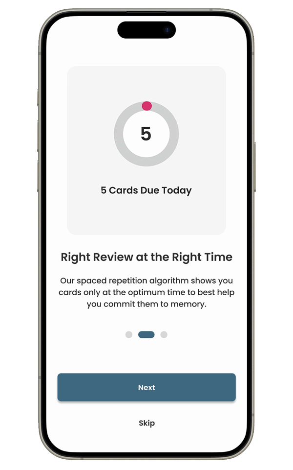 Second Slide of the Onboarding Walkthrough